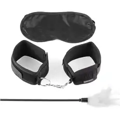  Набор фиксаций для эротических игр с перышком Sensual Seduction Kit 