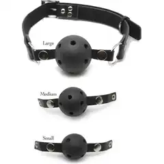  Система кляпов из 3 шариков Ball Gag Training System 