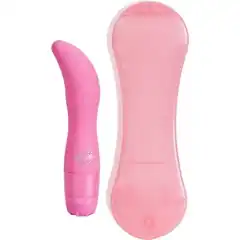  Розовый вибратор G-spot для стимуляции G-точки 11 см 