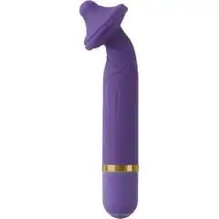  Фиолетовый G-Spot вибромассажер The Mystical Mushroom 14 см 