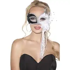  Двухцветная маска на глаза 