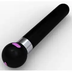  Черный силиконовый вибратор Touch Vibe 