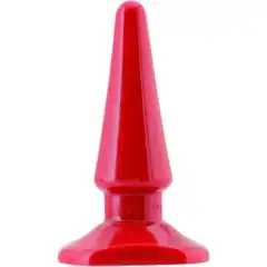  Красная анальная втулка Black Red 10 см 