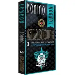  Презервативы DOMINO Glamour London 3 шт 