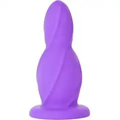  Маленькая фиолетовая анальная втулка Small Buttplug 9,2 см 