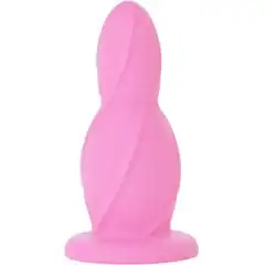  Большая розовая анальная втулка Big Buttplug 13,3 см 