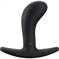  Черная анальная пробка Bootie S 7,5 см 