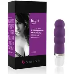  Рельефный массажер bCute Pearl Purple 11 см 