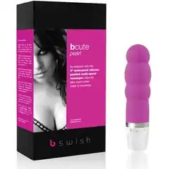  Рельефный массажер bCute Pearl Rose 11 см 