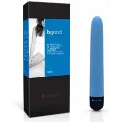  Яркий вибратор bGood Blue 18 см 