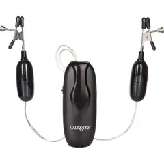  Зажимы на соски Vibrating Nipple Clamps с вибрирующими подвесками 