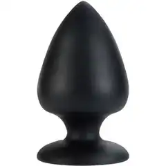  Чёрная анальная пробка COLT XL BIG BOY 11,5 см 