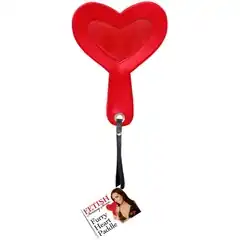  Шлепалка в форме сердца FURRY HEART PADDLE 24 см 