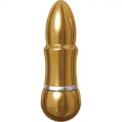  Золотистый алюминиевый вибратор GOLD SMALL 7,5 см 