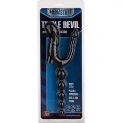  Тройной анальный вибратор TRIPLE DEVIL 