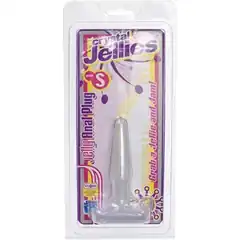  Прозрачная анальная пробка Butt Plug Small 10 см 