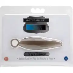  Анальная пробка среднего размера Finger Rimmers с кольцом 10 см 