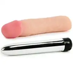  Вибратор с реалистичной насадкой Virtual Reality Sex Kit 16,5 см 