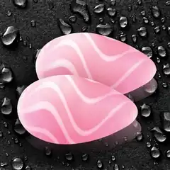  Розовые стеклянные вагинальные шарики CRYSTAL KEGEL EGGS 
