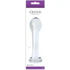  Стеклянный анальный стимулятор Crystal Droplets 14,6 см 