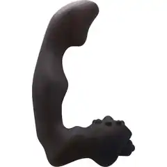  Малый черный анатомический вибростимулятор Renegade Vibrating Massager I 