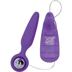  Сиреневая анальная вибропробка Booty Call Booty Glider 
