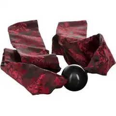  Кляп Scandal Ball Gag с атласными лентами 