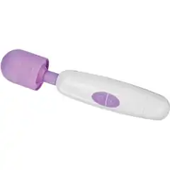  Бело-сиреневый вибратор Danae Ultra Powerful Hand Held Massger 