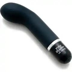  Черный силиконовый мини-вибратор Mini G-Spot Vibrator 13,3 см 