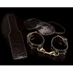  Набор для игр Fantasy Bondage Kit с золотистыми элементами 