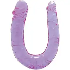  Анально-вагинальный стимулятор Double Mini Dong Twin Head Lavender 30 см 