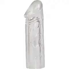  Удлиняющая насадка на пенис Mega Dick Sleeve Transparent 