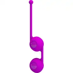  Лиловые вагинальные шарики Kegel Tighten Up III 