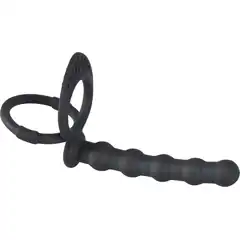  Насадка на пенис для двойного проникновения Cock ball ring 