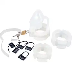  Набор для мужского пояса верности Cock Cage Set 