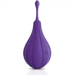  Фиолетовый вибростимулятор Focus Sonic Vibrator с 3 насадками 
