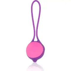  Фиолетово-розовый вагинальный шарик Cosmo 