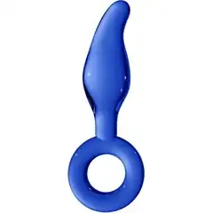  Синий анальный стимулятор Gripper 17 см 