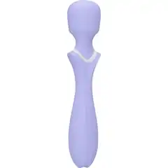  Фиолетовый вибромассажер-жезл Jiggle 