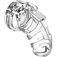 Прозрачный мужской пояс верности Model 02 Chastity 