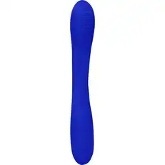  Синий двухсторонний вибратор Flex 21,5 см 