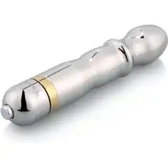  Классический серебристый вибратор-елочка Notabu 12 см 