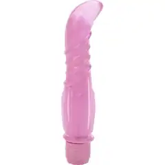  Розовый вибратор для G-стимуляции First Time Softee Pleaser 13,25 см 
