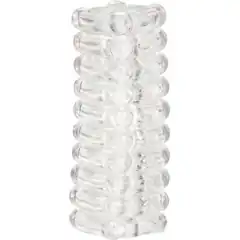 Прозрачный мастурбатор Ribbed Stroker 