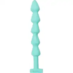  Мятные анальные бусы X-Large 43 см 