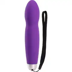 Фиолетовый мини-вибромассажер ELEGANCE INTENSE POWER 14 см 