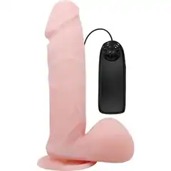  Реалистичный фаллоимитатор с ротацией EROWOMAN 19,5 см 