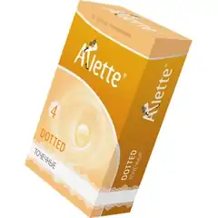  Презервативы Arlette Dotted с точечной текстурой 6 шт 