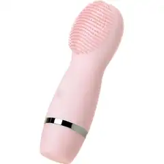  Розовый силиконовый массажер для лица Yovee Gummy Peach 