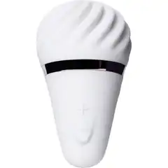  Белый вибромассажер Satisfyer Little Wand 